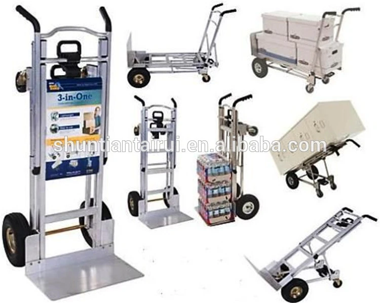 New Aluminum Folding hand trolley/moving foldable hand trolley size