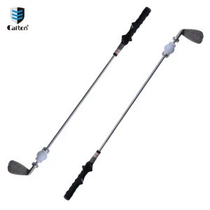 New Arrival 7# iron Adjustable Golf Swing Trainer Stick Warm up Practice Club happen sound as impact timing swing trainer