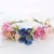 Import New arrival  artificial flower crown fashion tiara crown wedding tiara crown from China
