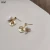 Import New Arrival Fashion 14K Gold Plated Flower Pearl Jewelry Earrings Unique Freshwater Pearl Earrings (YSE025) from China