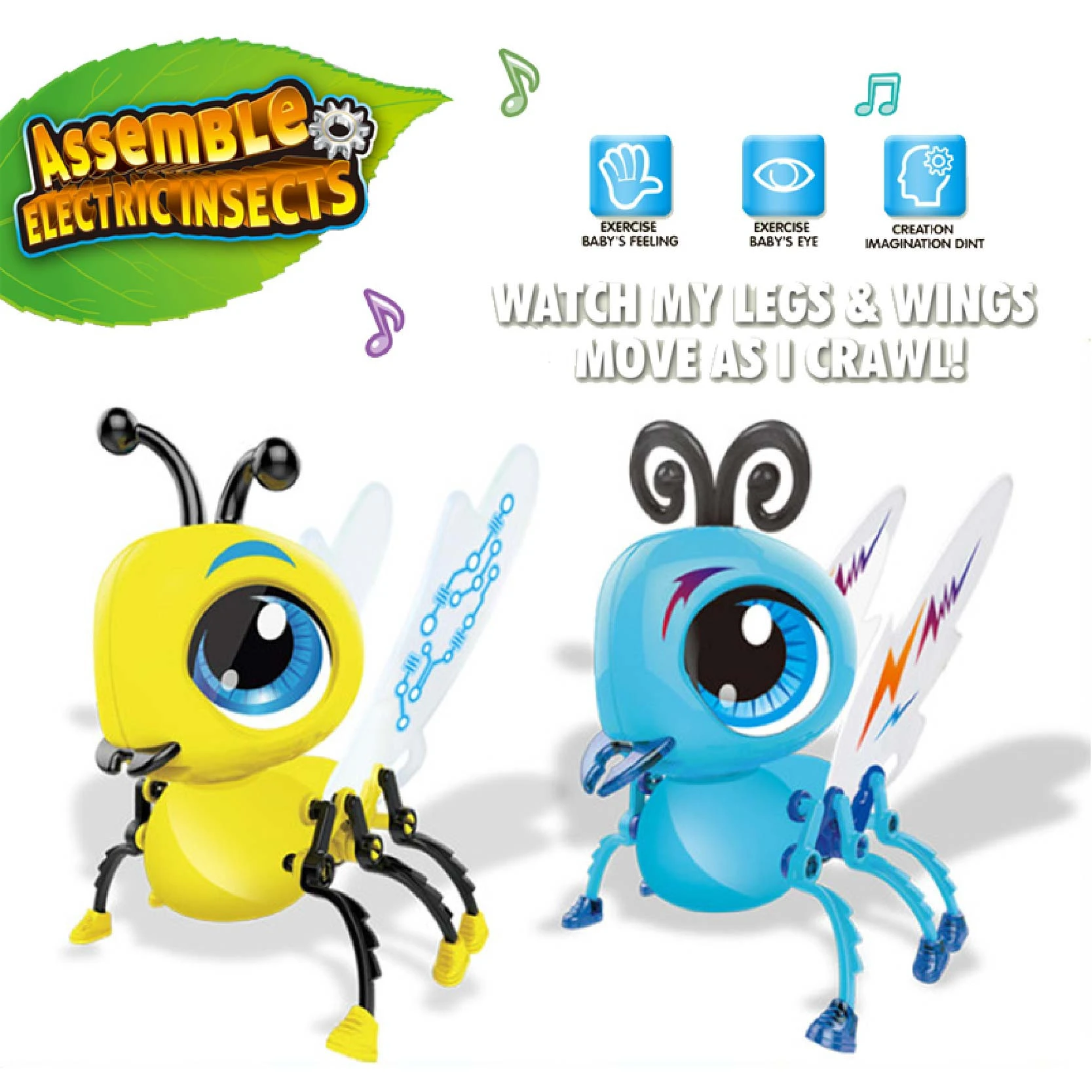 New arrival insect electronics toy for toy lights electronic animal toys for sale