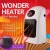 Import New arrival Portable 900 watts electric handy fan heater mini home heater with Overheat Protection from China