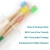 Import New bamboo toothbrush biodegradable OEM bamboo handle charcoal brush with holder from China