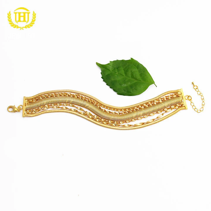 New Design 18k Gold Plated Stainless Steel anklet