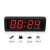 Import New Design Electronic 3D Digital Red Remote Control Led Wall Clock from China