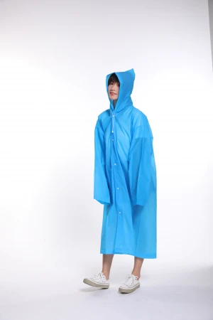 New design EVA raincoat  rain disposable travel Non-disposable protective rain wear rain poncho