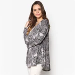 NEW design women long sleeve digital printing tunic tops/ wholesale tunic tops printing