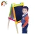 Import New design wooden writing board sketchpad kids easel from China