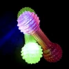 New Factory Outdoor Balls Toys Light-Up Spiky Stress Balls Sensory LED Light Flashing Massage Toys