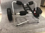 New Kayak Canoe Jon Boat Carrier Dolly Trailer Tote Trolley Transport Cart Wheel