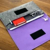 New Products Handmade Eco-friendly Mens Felt Document Bag with Laptop Case