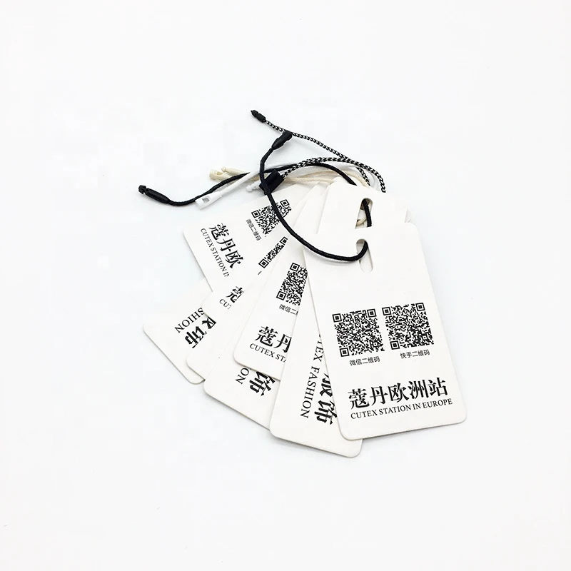 New Style China Supplier Best Sellers custom logo name hanging tags