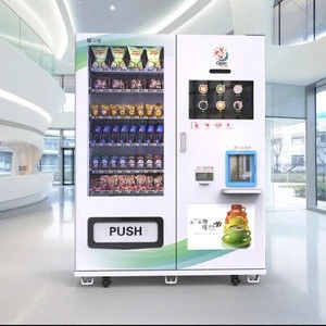 new style chip snack vending machine with refrigeration