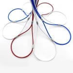 New Style Durable Stainless Steel Ferrule Rope Mesh Non-Tangle  Basketball Net Steel