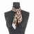 Import New style Women Animal leopard Print square scarf Neck Scarf Silk Satin Neckwear Handkerchief customs logo from China