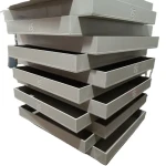 New-Type Gray Polypropylene Pallet for Chemical Uses in Machinery & Industrial Equipment