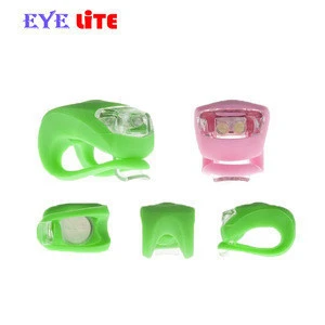 New Type Led Bicycle Lights Silicone Material Outdoor Silicone Bike Handle Bar Lights