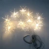 New wedding props LED luminous bird sea urchin chandelier wedding hall chandelier scene layout welcome area ceiling