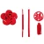 Import New Year Felt Lanterns for Spring Festival Wedding Lantern Celebration Decorations Chinese Red Accept Customized Design from China