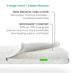 Newborn Baby Crib Mattress and Toddler Bed