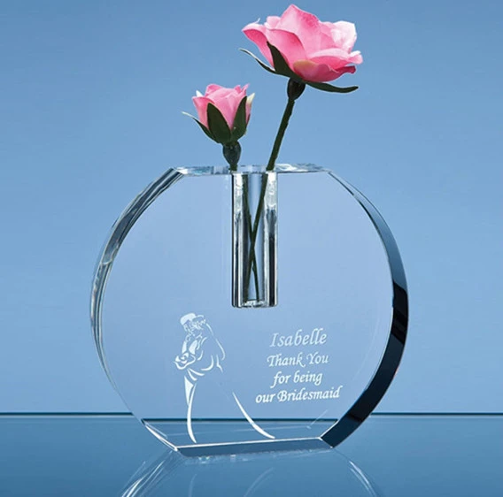 nice crystal vase decorative glass flower vase