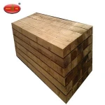 Nice Sales Hardwood Railway Wooden Sleepers Used For Railroad Excellent Quality
