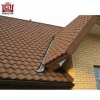 Nigeria Anti Fade Sound proof Roman stone coated metal roof tile for sale