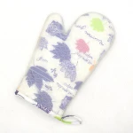 Non-Stick Silicone Oven Mitt Gloves Pot Holder Set