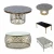 Import Nordic Furniture Living Room Coffee Table from China