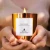 Import Oem Aroma Luxury Organic Soy Wax Candles Jar Soy Wax Scented Candles for Home Office Decor from China