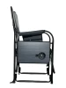 OEM Brand Same Style Portable Foldable Metal Chair Camping Fishing Hunting Chair with Side Table and Cup Holder for Outdoor Use