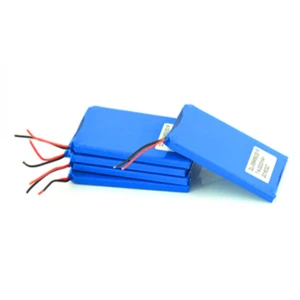 OEM factory lithium polymer li polymer 7.4V 3000mAh  battery pack