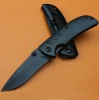 OEM Fast Production foldable Black pocket knife