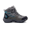 OEM Trendy Leather Non Slip Durable Breathable Unisex Women Men&#39;s Sport Trekking Boots Waterproof Hiking Shoes for Men