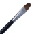 Import OEM Weasel Hair High Gloss Wood Black Handle  Artist Paint Brush Set 6 pcs For Oil/Gouache/Acrylic Paint from China