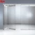 Import Office frameless aluminium glass sliding folding partition wall door from China