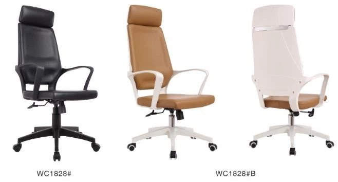 Office Furniture high back leather chair with armrest JYX0216