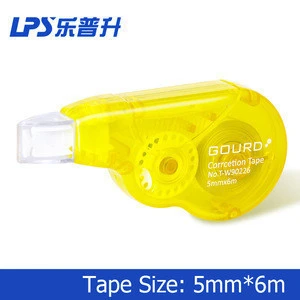 Office Stationery Correct Supplies Cheap Price Of Blue Correction Tape Side Way Application