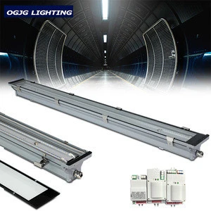 OGJG factory price IP67 waterproof outdoor led linear lights with CE CB SAA certifiactes 2ft 4ft 5ft led tunnel light
