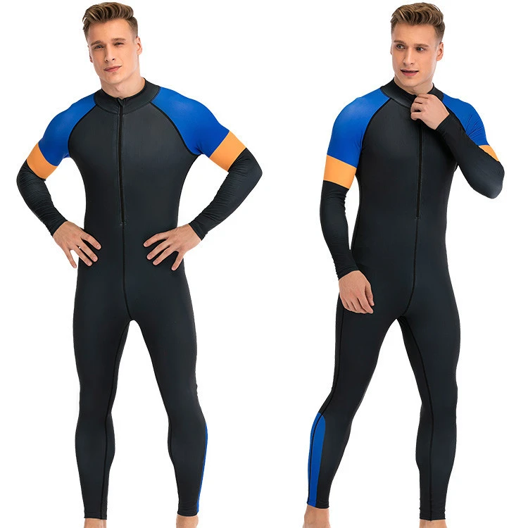 One piece swimsuit custom mens surfing dry suit wetsuit surf suit