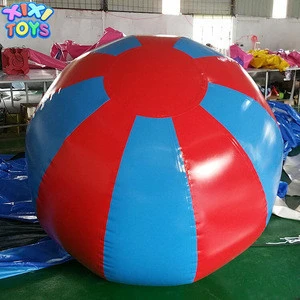 Orange Cylinder Shape Inflatable Buoys Marker for Swim Event