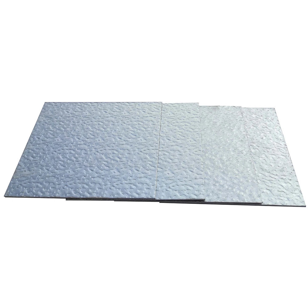 Orange peel pattern embossed aluminum sheet high reflective aluminium mirror sheet H14 textured board 3003 3005 3105 3004 plate