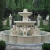 Import Outdoor garden decor carving round stone water fountain from China