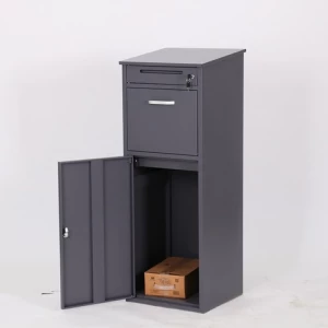 Outdoor Home Metal Package Locker Steel Large Smart Parcel Delivery Drop Post Mail Letter Box