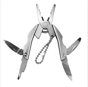 Outdoor Mini Foldaway multi tool knife pocket multitools(Knife Keychain Screwdriver),alicates multi herramienta