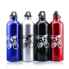 Outdoor Sports Cycling Aluminum Water Bottle with carabiner