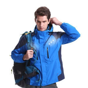 Outdoor sportswear Mountaineering wear LED safety coat LED Clothing  Outdoor jackets LED safety clothes