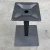 Import outdoor square umbrella  cast iron Table Base Black Design Black  Pedestal Coffee Industrial  Restaurant Dining Metal Table leg from China