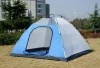 Outdoor umbrella Hiking heavy duty camping tent for 3-5 person in wholesale