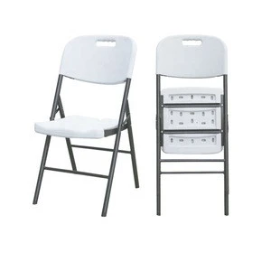 Party Event Metal Frame Outdoor Metal White Wholesale Garden Folding Plastic Chair For Sale